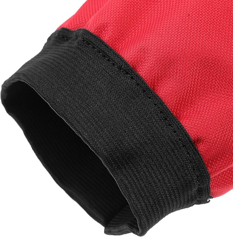 Wakauto Professional Red Drumstick Carrying Bag Portable Storage Barrel Single Screw Closure - Image 3